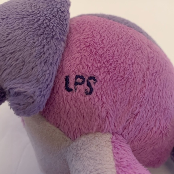 Littlest Pet Shop Plush Zoe Trent Purple Dog Stuffed Animal LPS - Picture 10 of 12